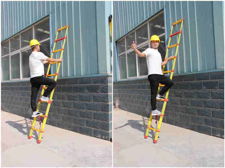 fiberglass telescopic ladder factory_