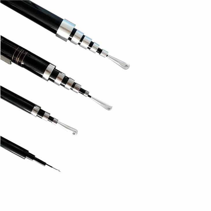 China manufacturer Telescopic fiberglass rod